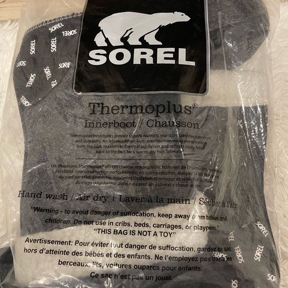 Youth/Kids Sorel Thermoplus boot liner. size 7 never worn. - Picture 2 of 7